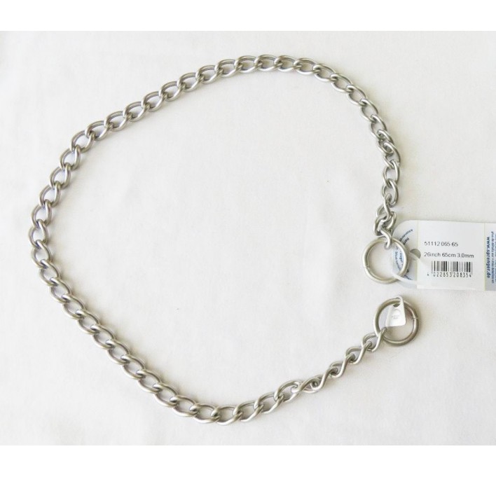 Collar de acero inoxidable mate Herm Sprenger 51112 65
