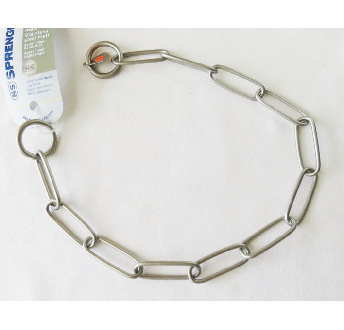 Collar de acero inoxidable mate Herm Sprenger 51506 65