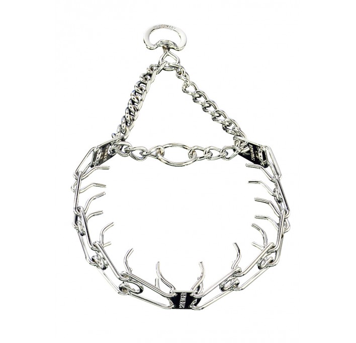 Collar de puas de acero cromado 50105 Herm Sprenger