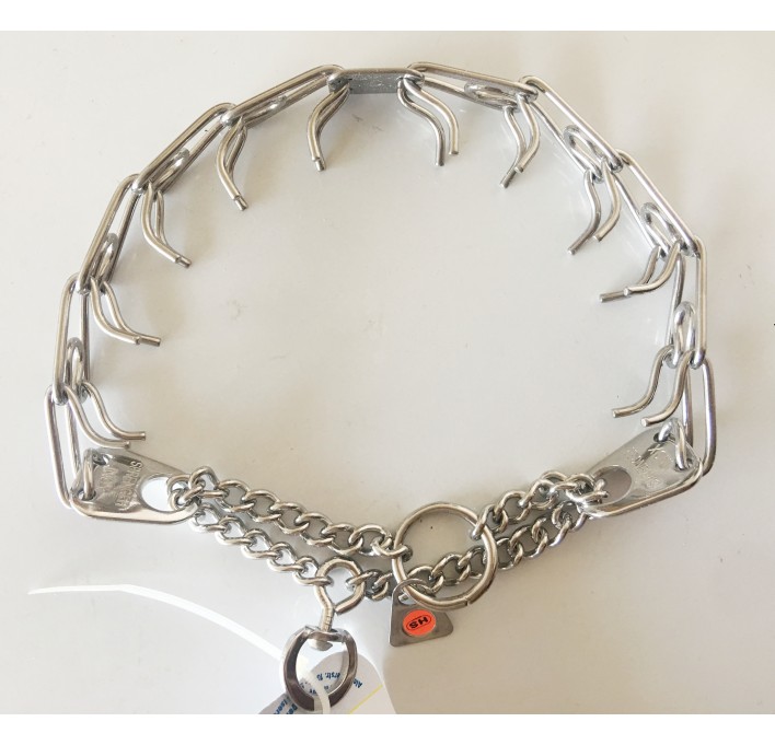 Collar de puas de acero inox. de 2,25 mm Herm Sprenger 